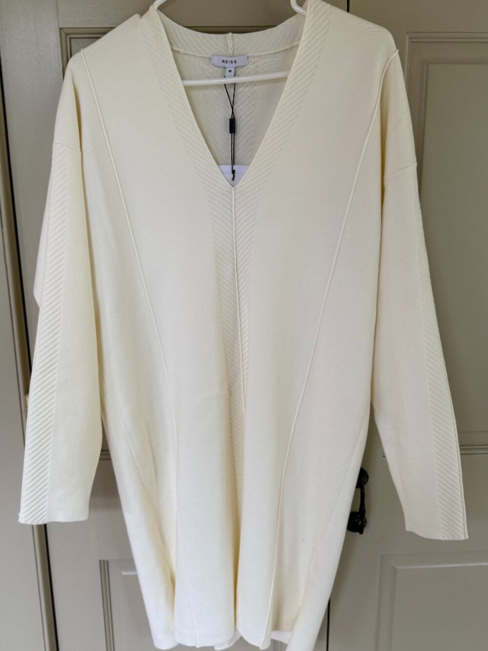Reiss Size Medium Ivory NWT